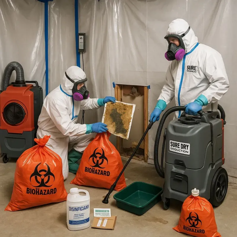 Contaminated Water Handling Protocols process in Chester, VA