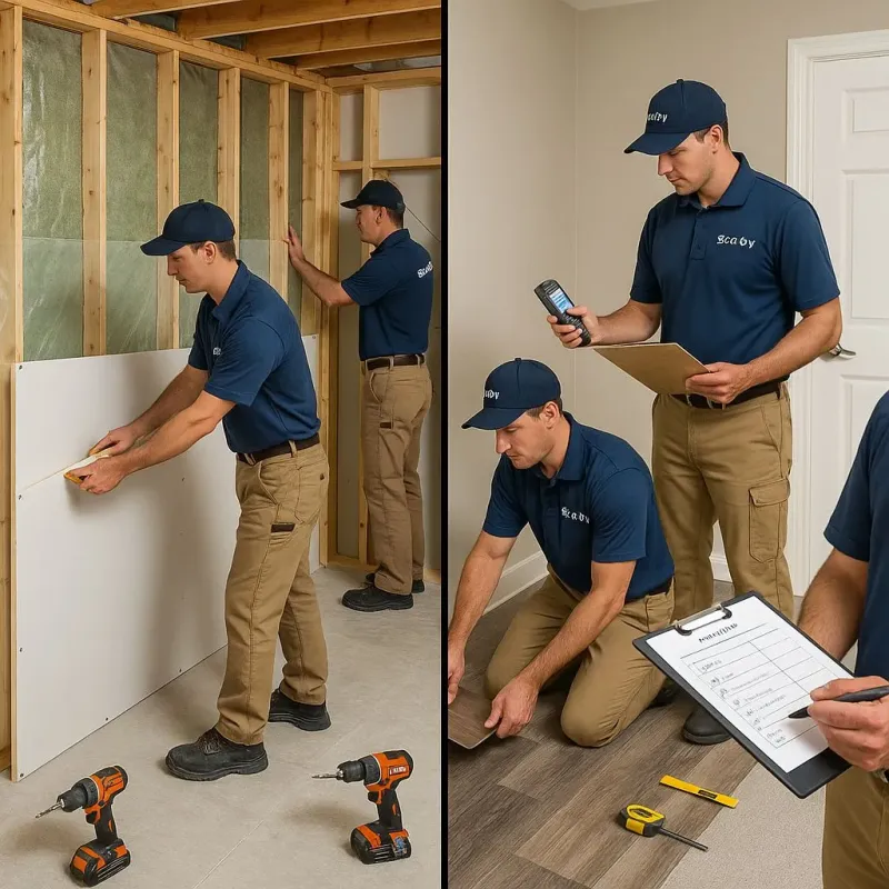 Repairs and Reconstruction process in Chester, VA