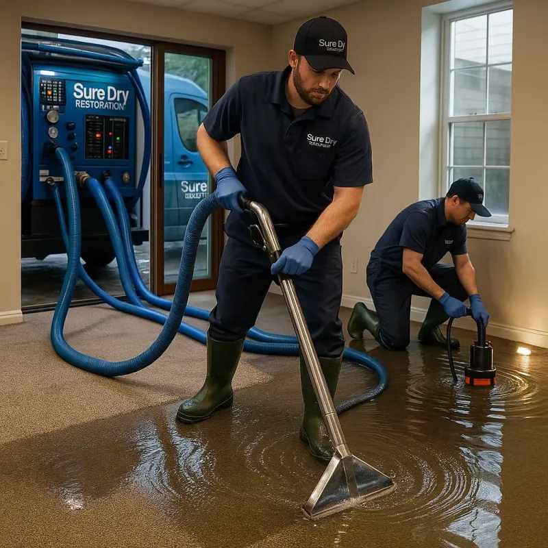 Water Extraction and Removal process in Chester, VA